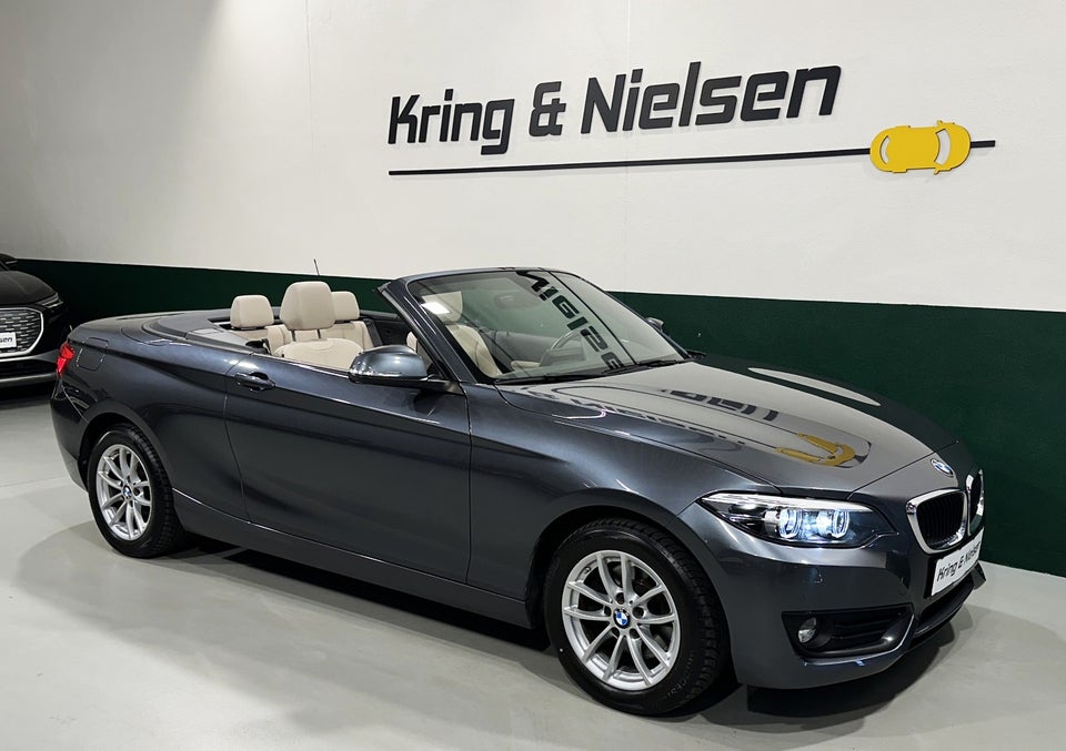 BMW 220i 2,0 Cabriolet aut. 2d
