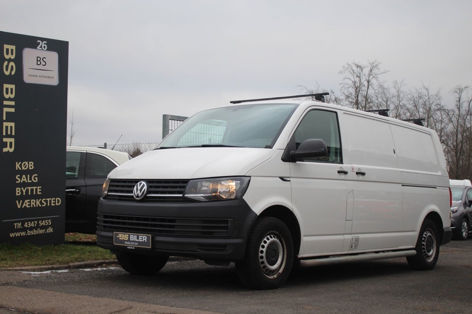 VW Transporter 2,0 TDi 140 Kassevogn DSG lang