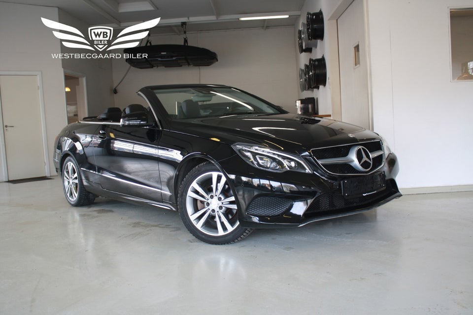 Mercedes E200 2,0 Cabriolet aut. 2d