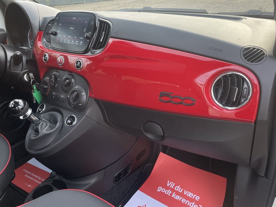 Fiat 500 1,0 Hybrid (RED) 3d