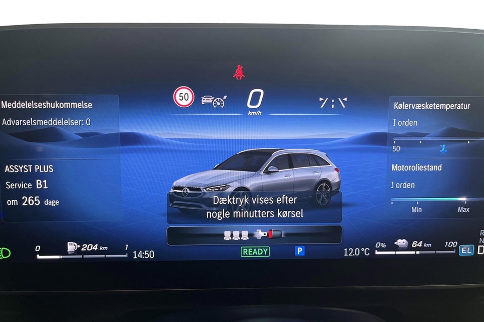 Mercedes C300 e 2,0 AMG Line stc. aut. 5d