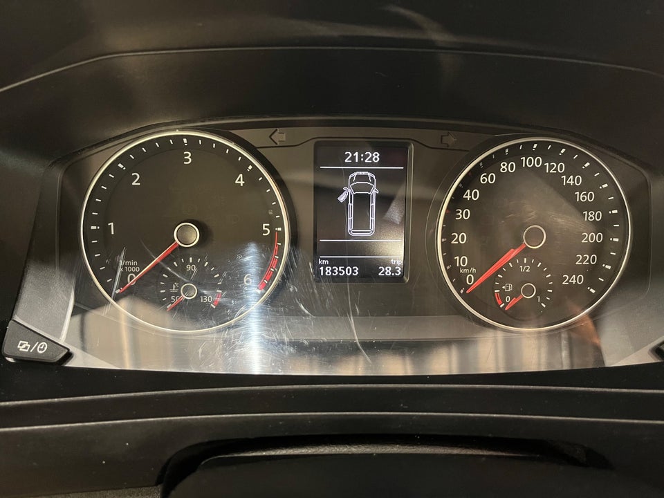 VW Transporter 2,0 TDi 204 Kassevogn DSG lang