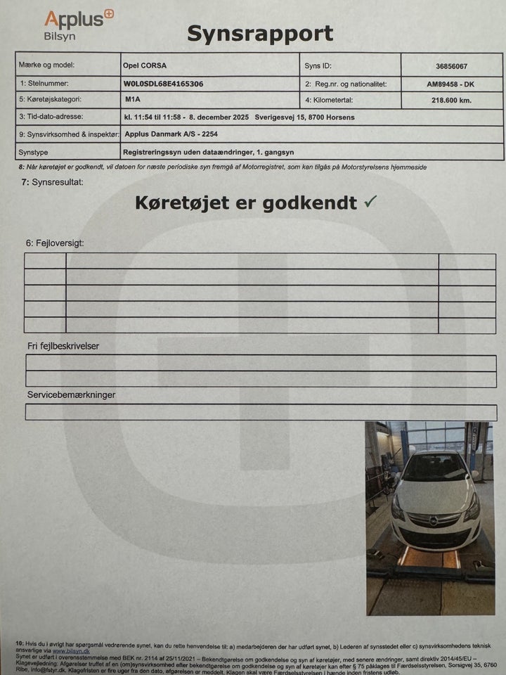 Opel Corsa 1,2 16V Enjoy 5d