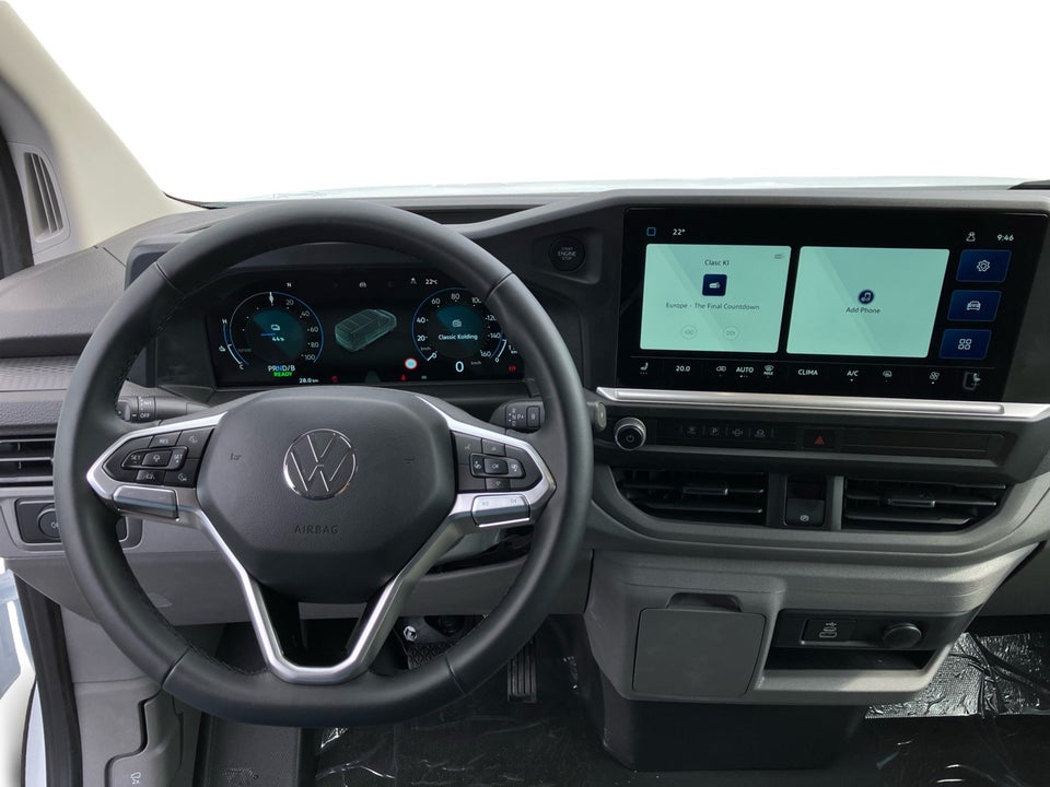 VW e-Transporter Comfort Kassevogn LWB