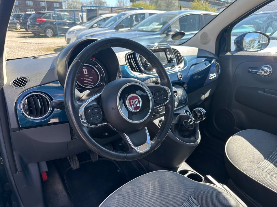 Fiat 500 0,9 TwinAir 80 Lounge 3d
