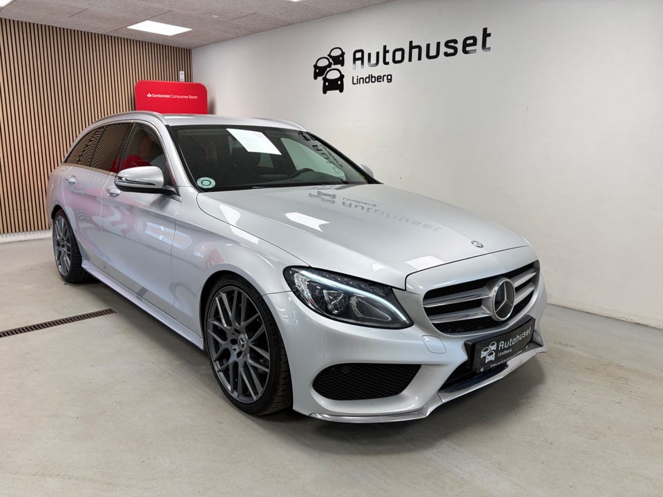 Mercedes C220 d 2,2 AMG Line stc. aut. 5d