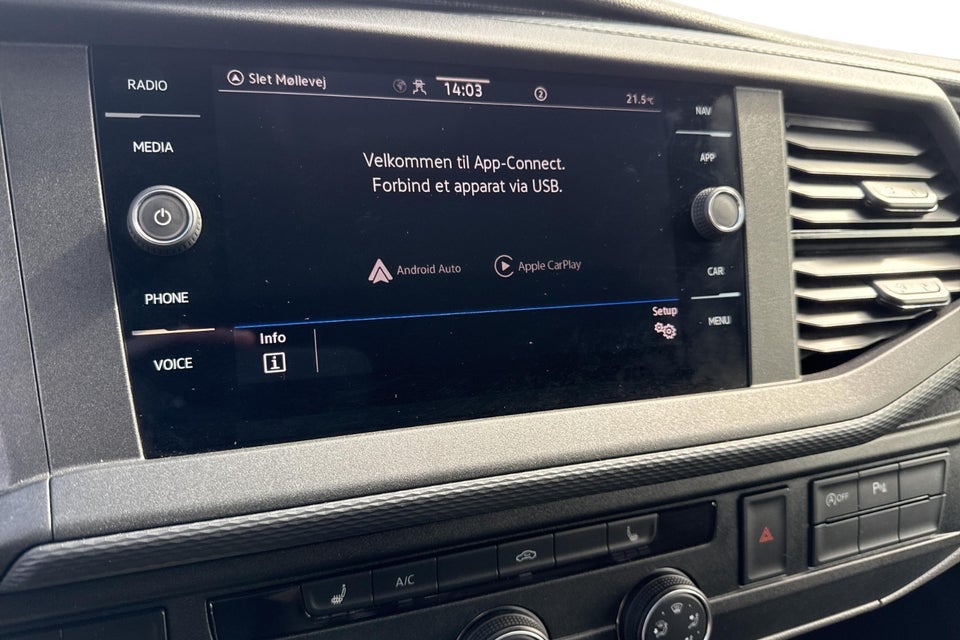 VW Transporter 2,0 TDi 150 Kassevogn DSG lang