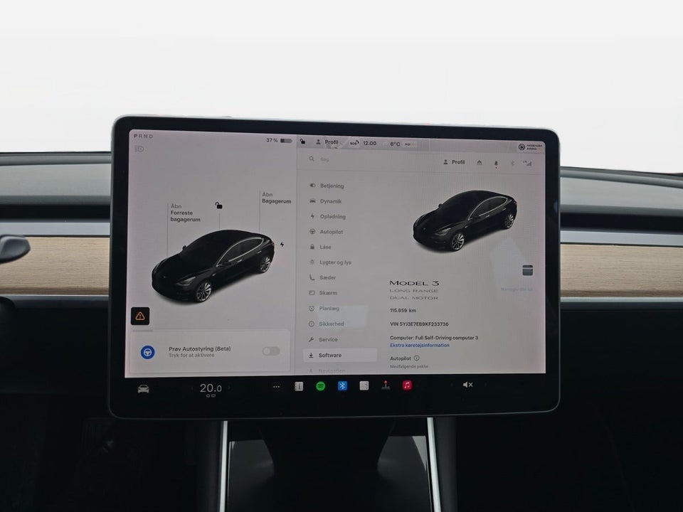 Tesla Model 3 Long Range AWD 4d