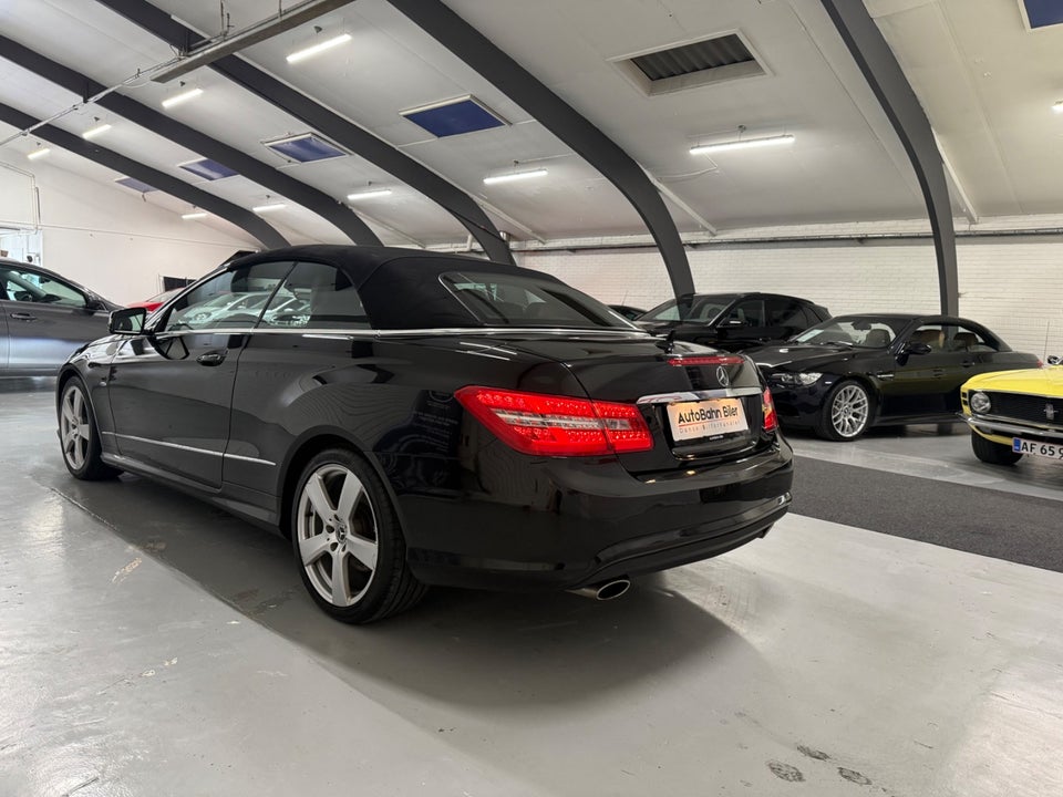 Mercedes E350 3,5 CGi AMG Line Cabriolet aut. BE 2d