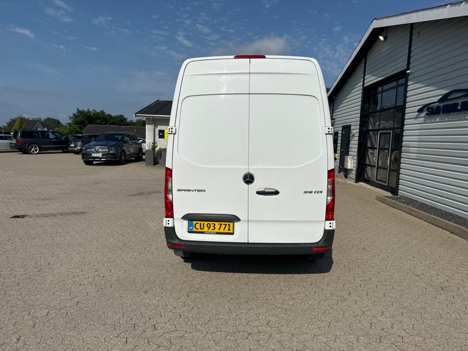 Mercedes Sprinter 316 2,2 CDi A3 Alukasse m/lift/køl aut. RWD