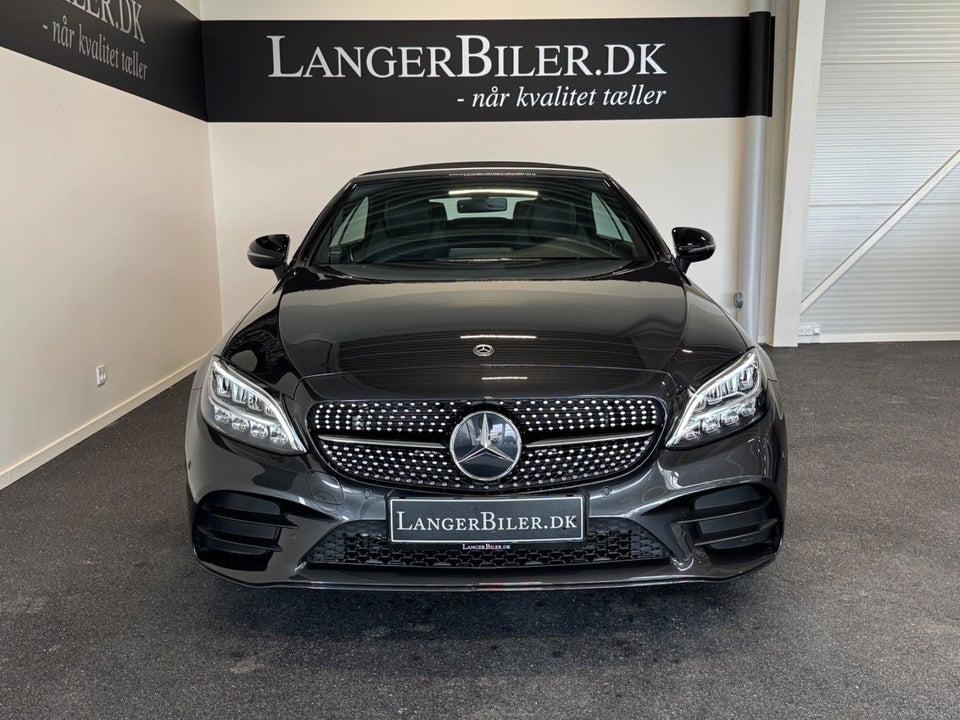 Mercedes C200 1,5 AMG Line Cabriolet aut. 2d