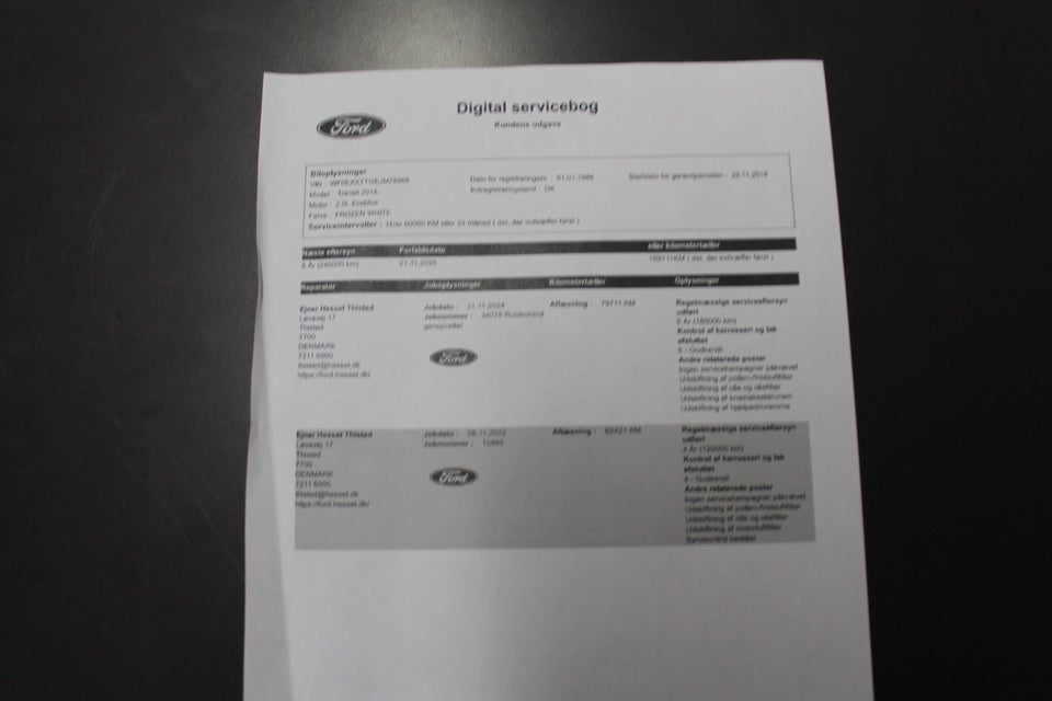 Ford Transit 350 L3 Chassis 2,0 TDCi 130 Db.Kab Trend RWD