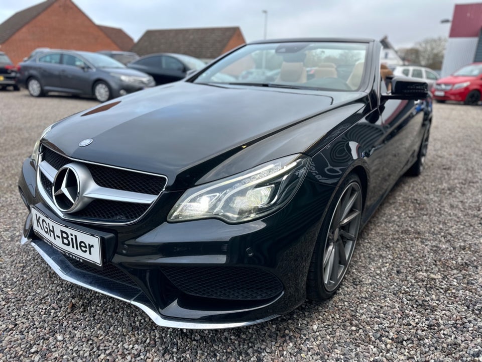 Mercedes E350 3,0 BlueTEC AMG Line Cabriolet aut. 2d