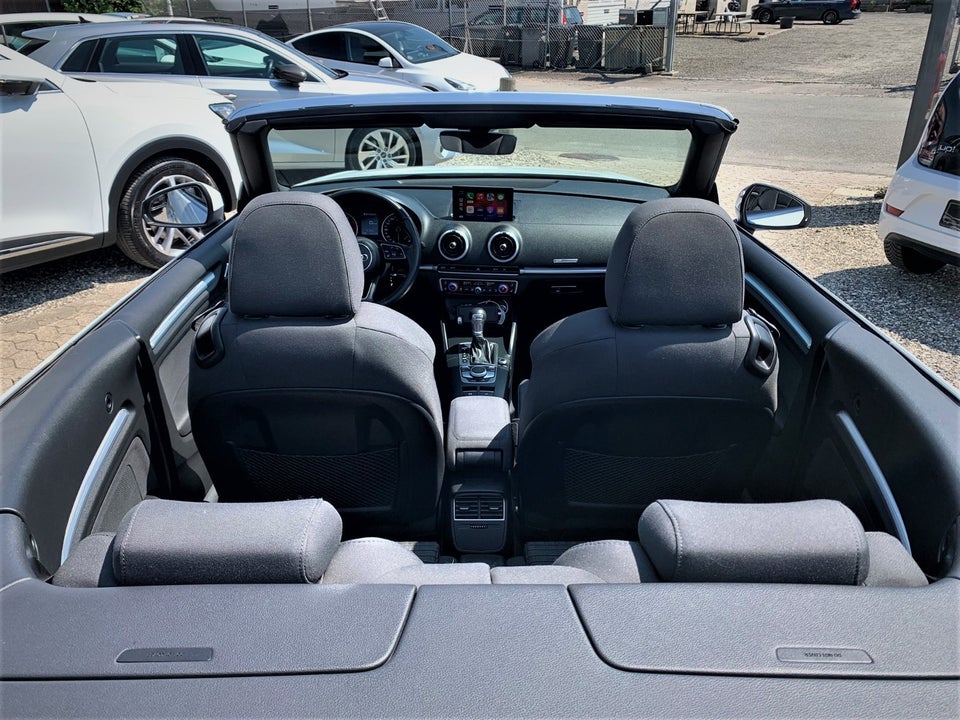 Audi A3 2,0 TFSi 190 Sport Cabriolet S-tr. 2d