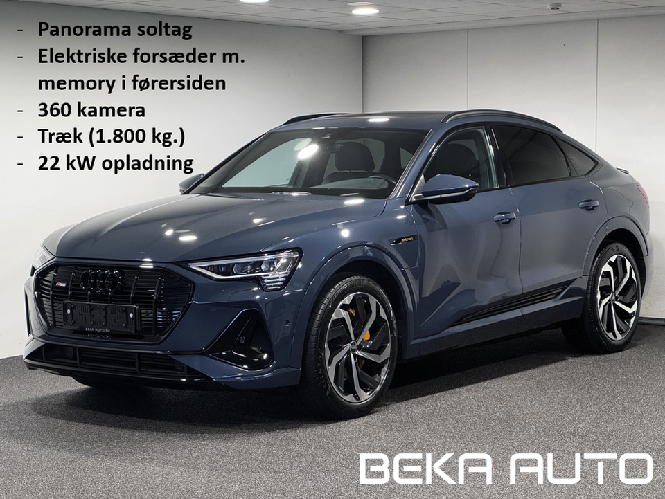 Audi e-tron 55 S-line Sportback quattro 5d