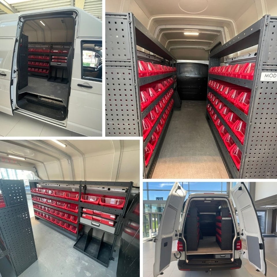 VW Transporter 2,0 TDi 102 Kassevogn lang