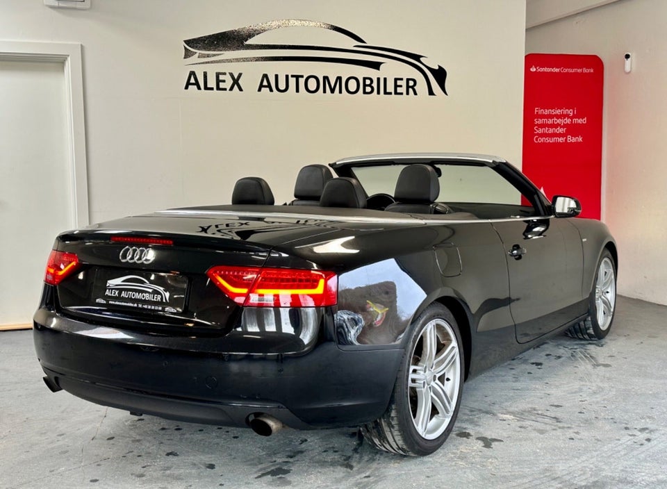 Audi A5 2,0 TFSi 211 Cabriolet Multitr. 2d