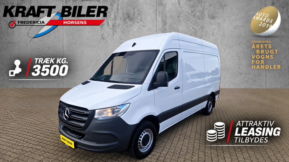 Mercedes Sprinter 317 2,0 CDi A2 Kassevogn aut. RWD