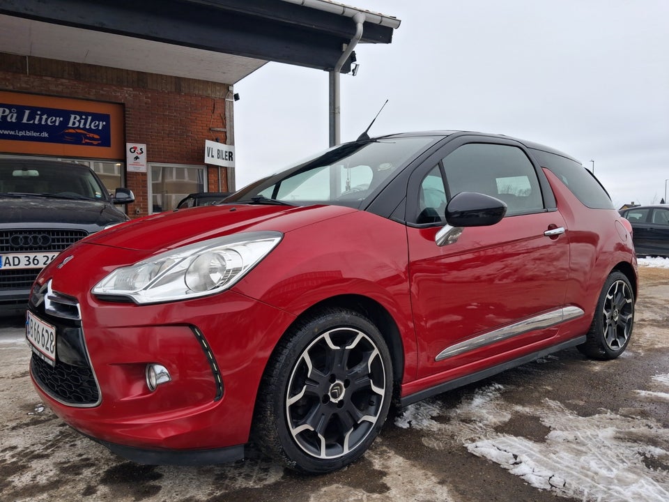 Citroën DS3 1,2 VTi 82 Design Cabrio 2d