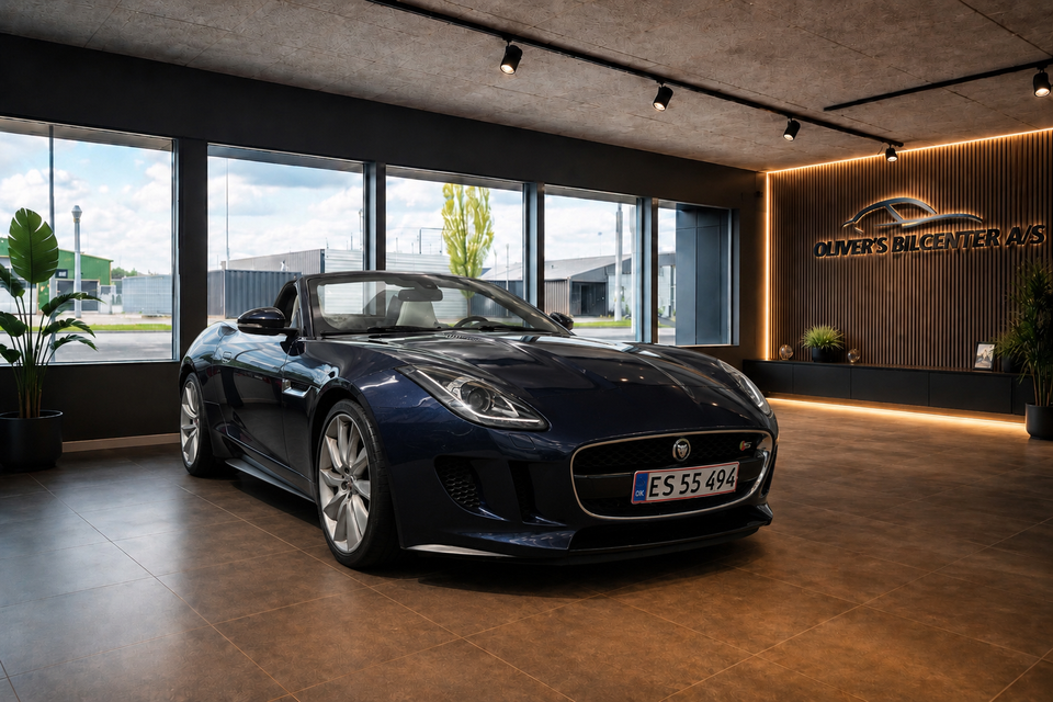 Jaguar F-Type 3,0 S/C S Convertible aut. 2d