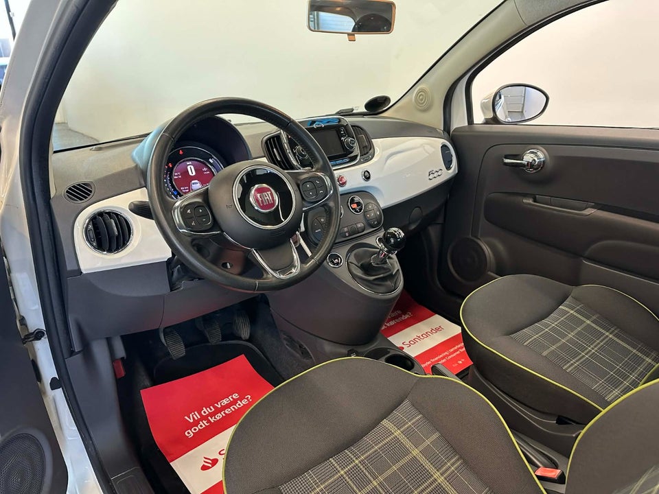 Fiat 500 0,9 TwinAir 80 Lounge 3d