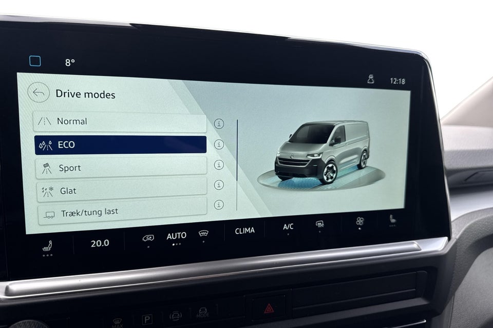 VW e-Transporter 64 Comfort Kassevogn LWB