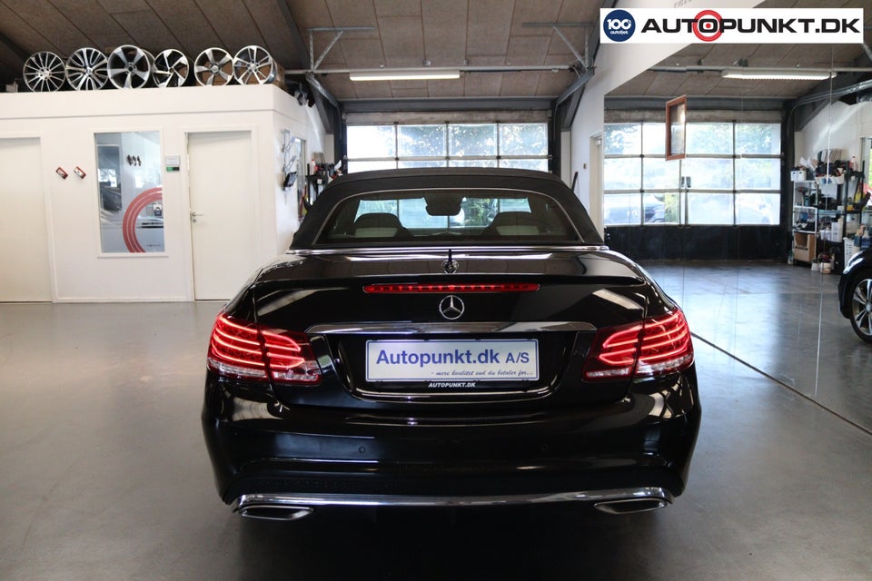 Mercedes E350 d 3,0 Cabriolet aut. 2d