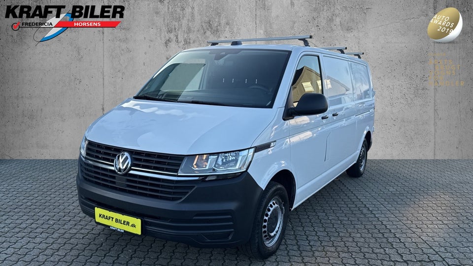 VW Transporter 2,0 TDi 110 Kassevogn lang
