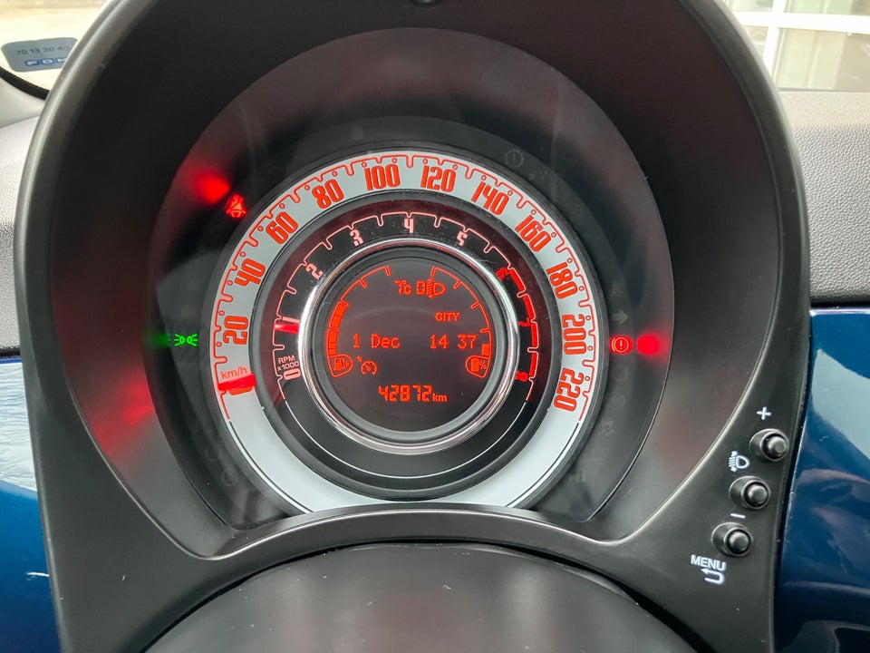 Fiat 500 1,0 Hybrid Lounge 3d