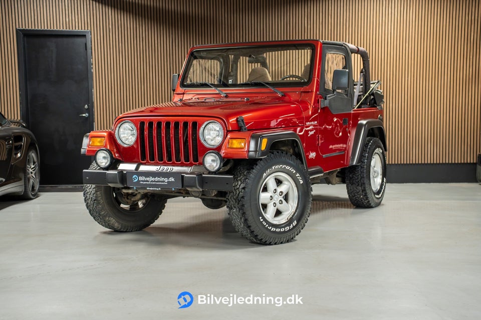 Jeep Wrangler 4,0 Sport 3d