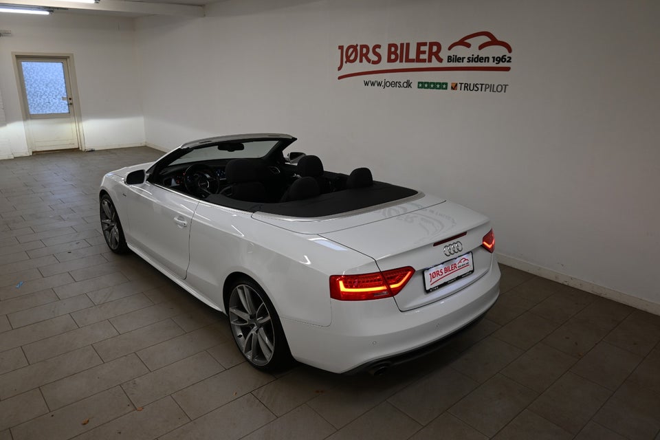 Audi A5 1,8 TFSi 177 S-line Cabriolet Multitr. 2d