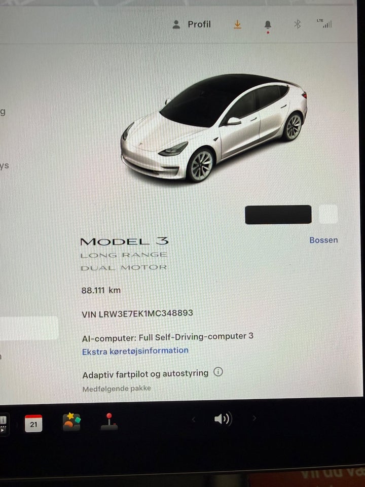 Tesla Model 3 Long Range AWD 4d