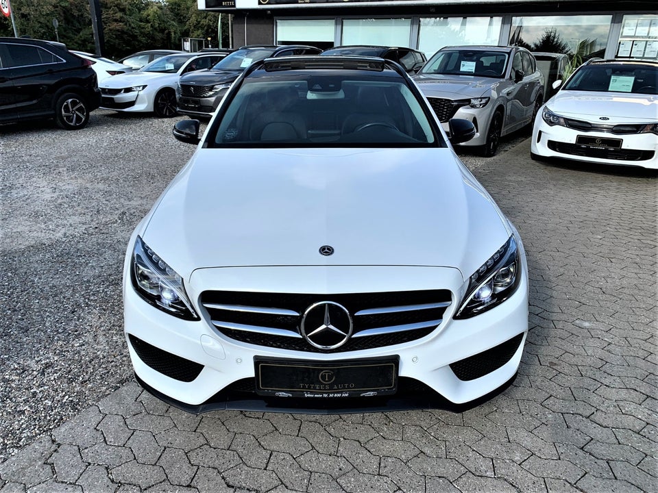 Mercedes C220 d 2,2 AMG Line stc. aut. 5d