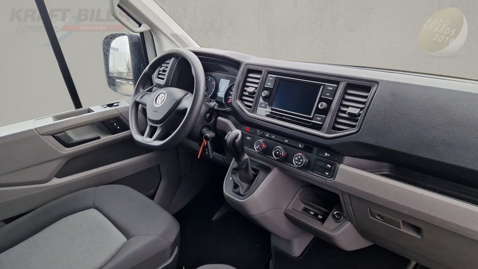 VW Crafter 35 2,0 TDi 177 Kassevogn L3H2 aut.