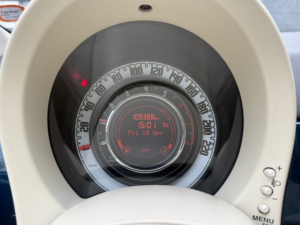 Fiat 500 0,9 TwinAir 80 Lounge 3d