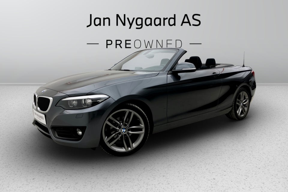 BMW 218i 1,5 Cabriolet Connected aut. 2d