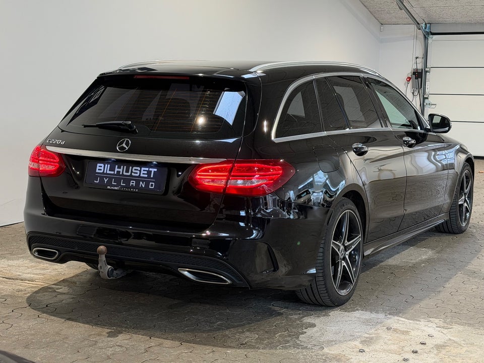 Mercedes C220 d 2,2 AMG Line stc. aut. 5d