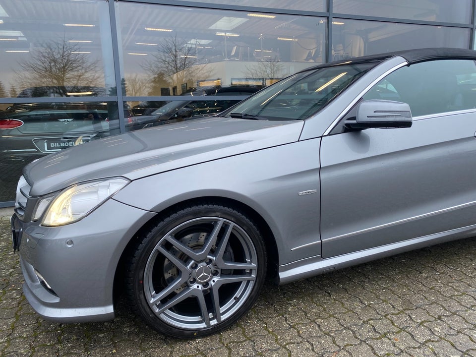 Mercedes E350 3,5 CGi AMG Line Cabriolet aut. BE 2d