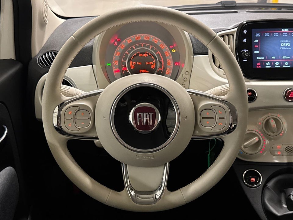 Fiat 500 1,0 Hybrid Lusso 3d