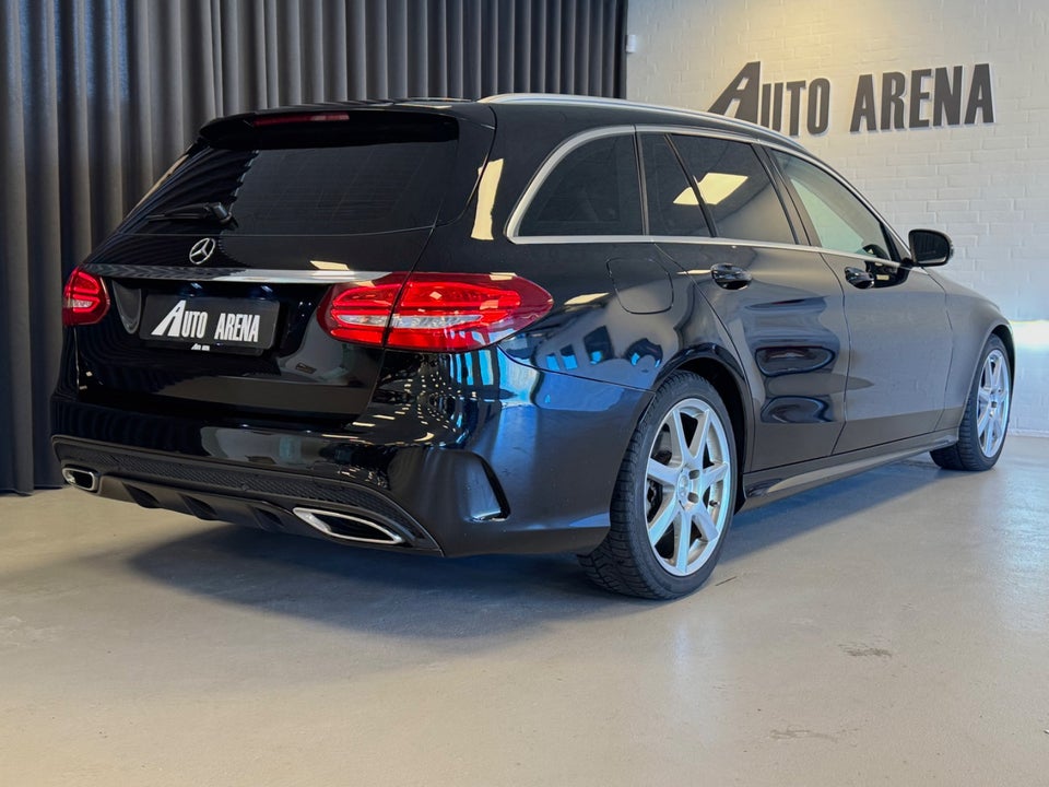 Mercedes C220 d 2,2 AMG Line stc. aut. 5d