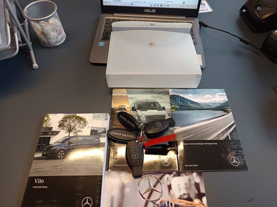 Mercedes Vito 119 2,0 CDi Kassevogn Complete aut. L RWD