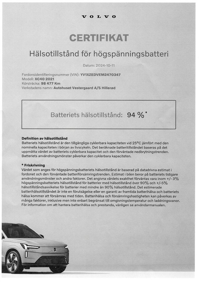 Volvo XC40 P8 ReCharge Twin R-Design 5d