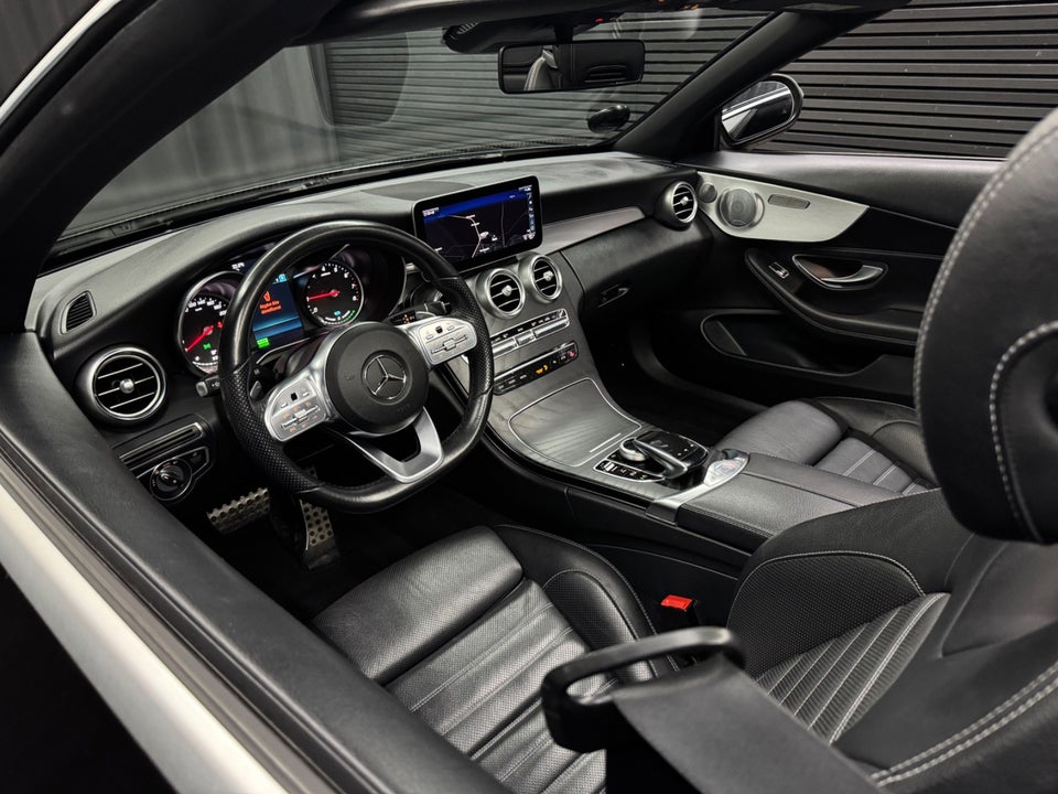 Mercedes C200 1,5 AMG Line Cabriolet aut. 2d