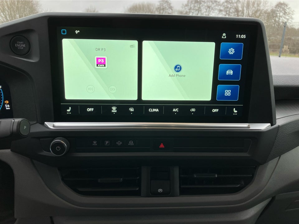 VW Transporter 2,0 TDi 150 Comfort Kassevogn aut. SWB