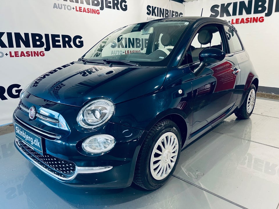 Fiat 500 0,9 TwinAir 80 Beauty Blue 3d