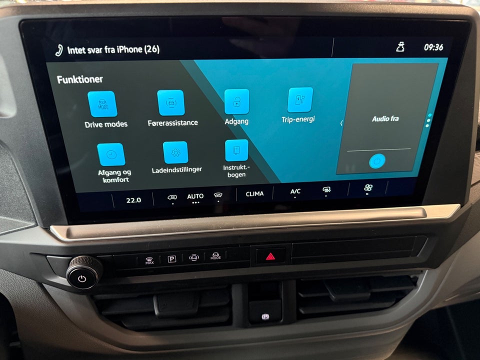 VW e-Transporter 64 Comfort Kassevogn SWB