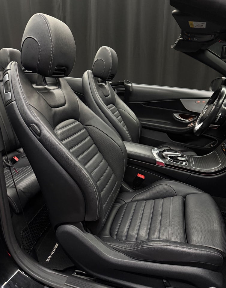 Mercedes C200 1,5 AMG Line Cabriolet aut. 2d