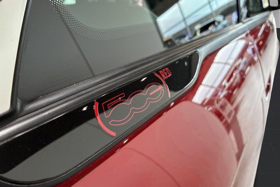 Fiat 500e 24 (RED) 3d