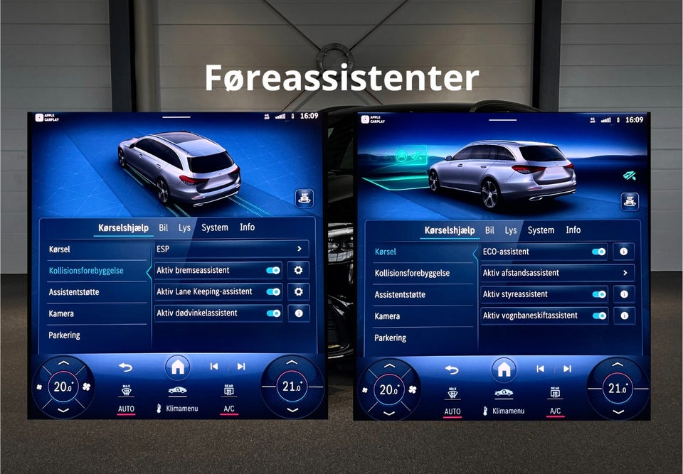 Mercedes C300 e 2,0 AMG Line stc. aut. 5d