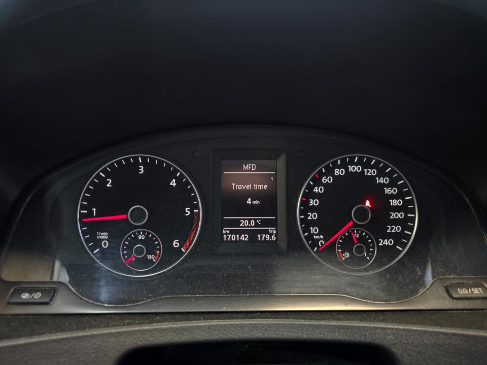 VW Transporter 2,0 TDi 140 Kassevogn DSG kort